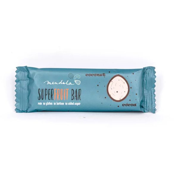 Mendula Kókuszos-kakaós superfruit bar  40g