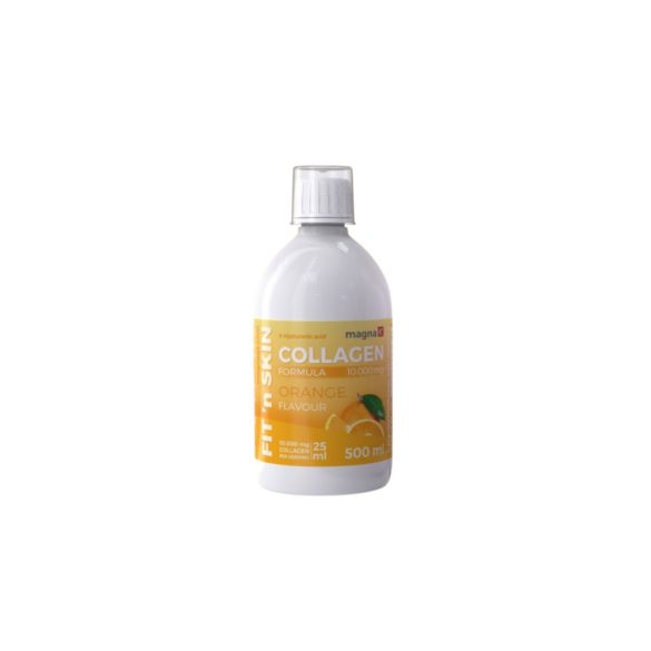 FIT ‘n SKIN Kollagén formula - Kollagén ital 500ml Narancs ízű