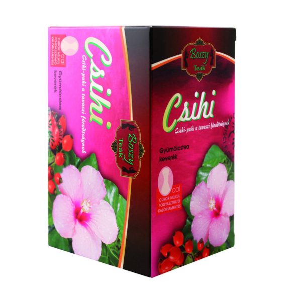 Gyógyfű Boszy CSIHI Csihi-puhi a tavasz fáradtságainak tea 20 db filter 20x2,5 g