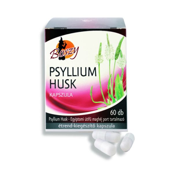 Gyógyfű Boszy PSYLLIUM HUSK kapszula 60db étrendkiegészítő