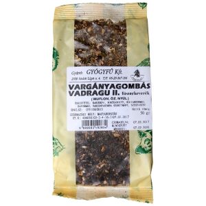 Gyógyfű VARGÁNYAGOMBÁS VADRAGU 2. Fűszerkeverék 50g 