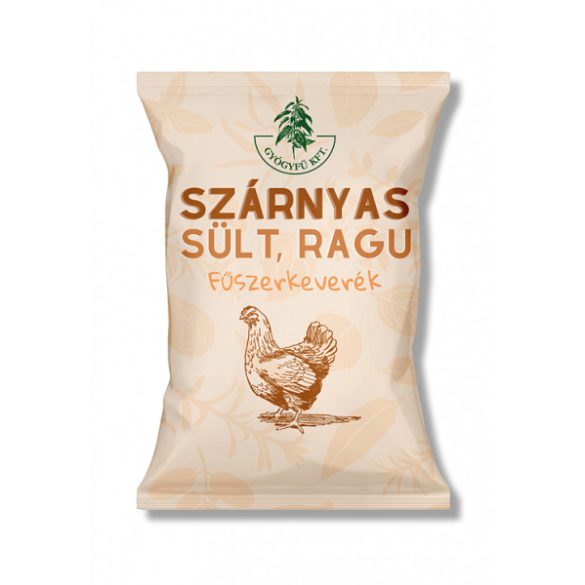 Gyógyfű SZÁRNYAS SÜLT, RAGU Fűszerkeverék 30g 